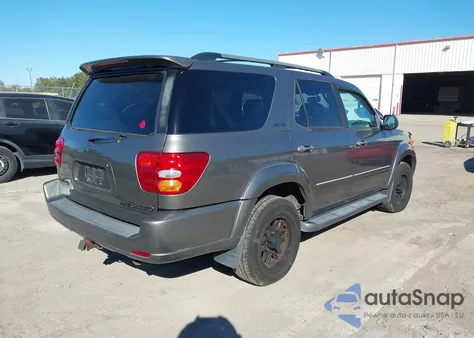 2004 Toyota Sequoia Limited V8 z USA, uszkodzony, nr VIN 5TDBT48A54S211914